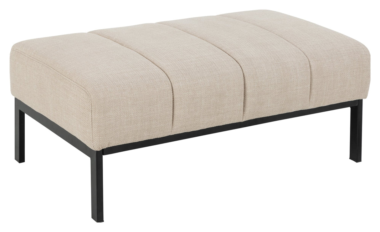 Caix, ottoman - beige