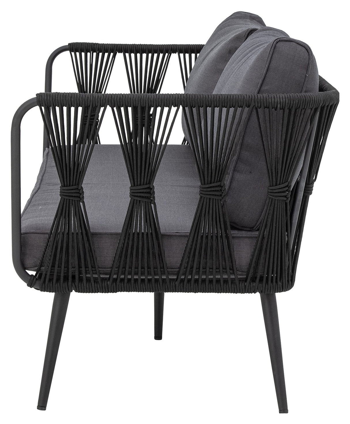 Bloomingville Pavone lounge soffa, svart 