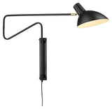 Metropole Deluxe Wall Lamp Ø15, svart