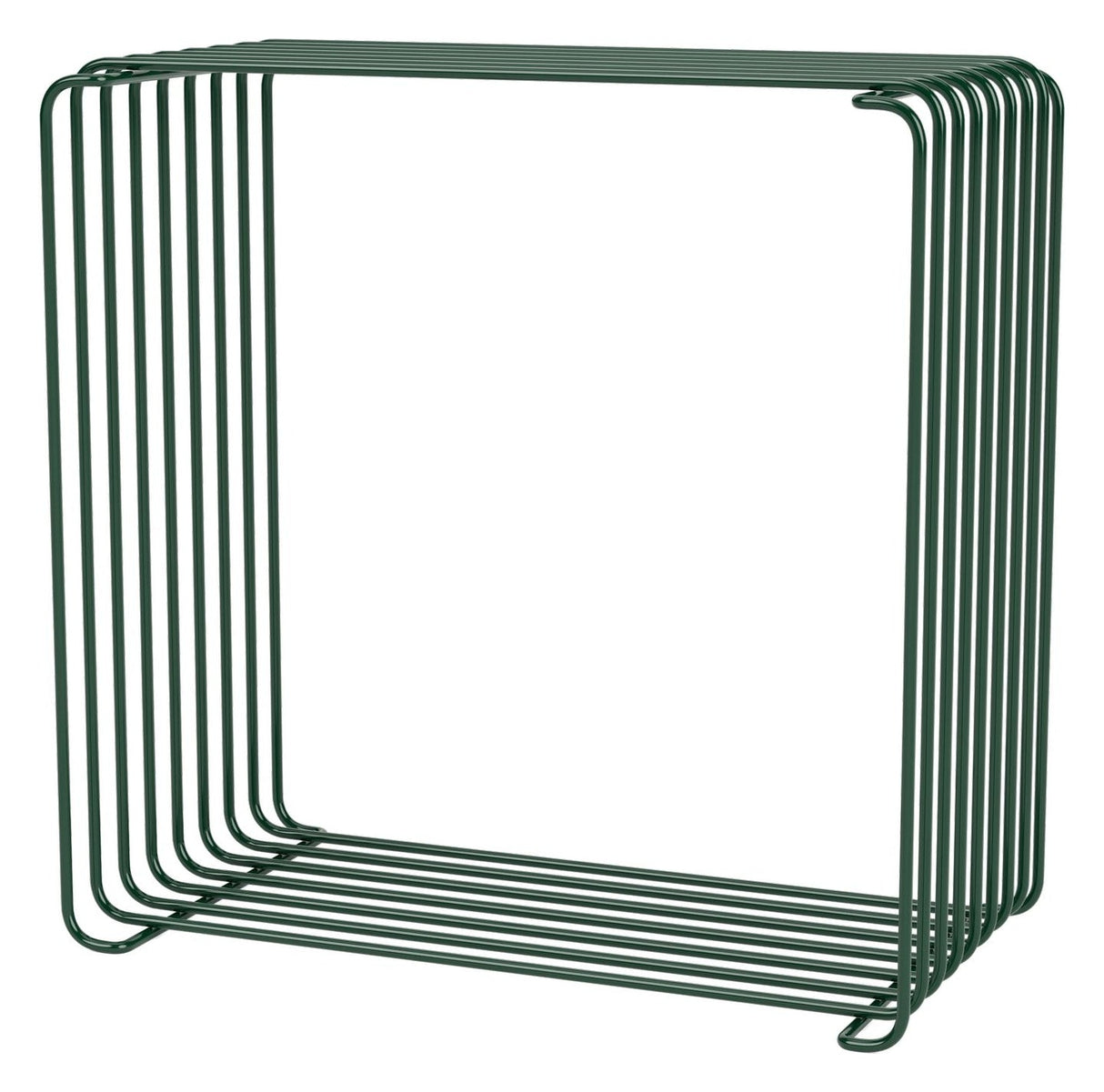 Panton Wire Wire Shelf Single, D18.8, Green