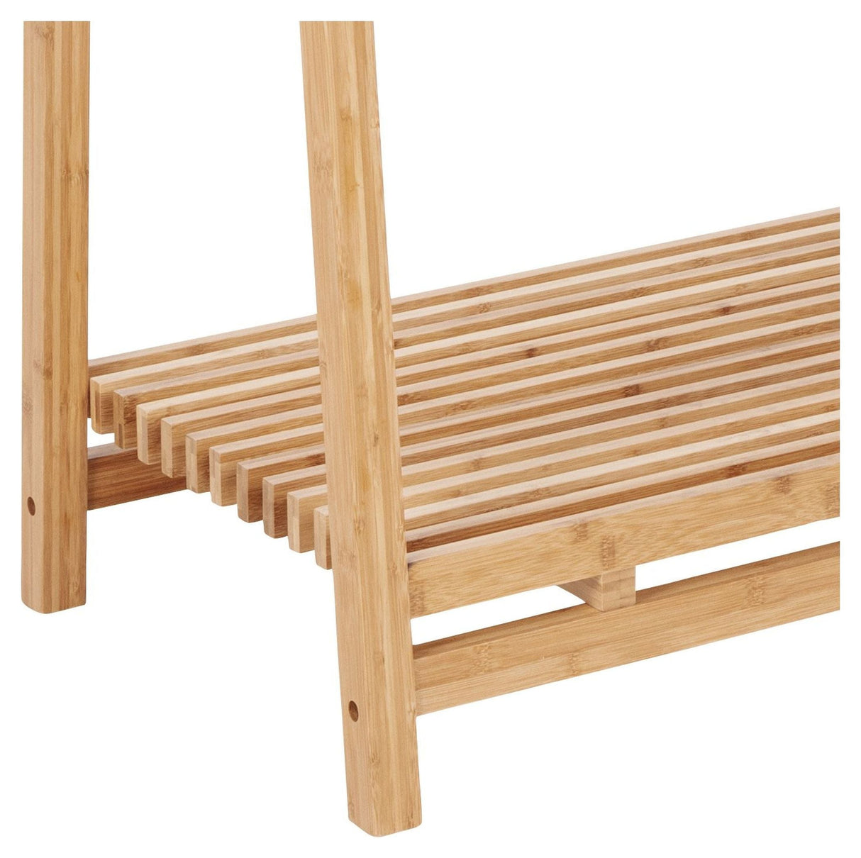 Bali Clothes Rack, Natural Bamus, 105x50x175