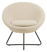 Center Lounge Chair, Cream