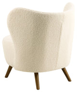 Crosby Lounge Chair, Beige Fabric