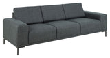 Emerson Sofa Grey, 3-sits soffa