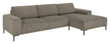 Emerson soffa w. Chaise Longue Right Facing, Beige