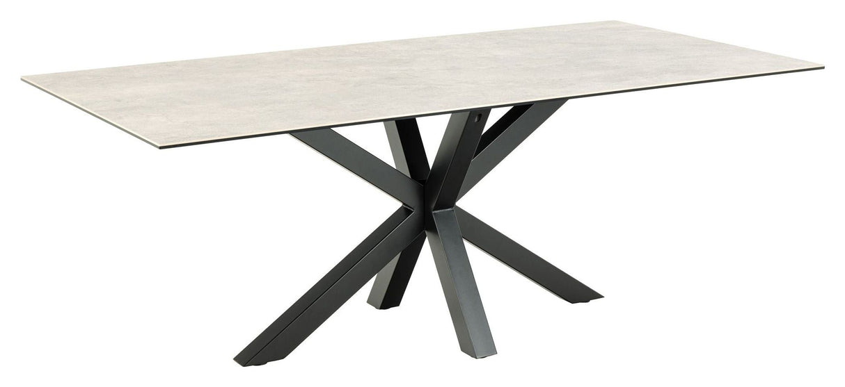 Heaven Dining Table, Gray Ceramic, 100x200