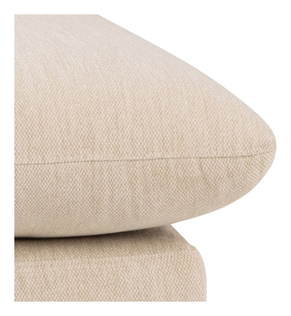 Selena soffa w. Chaise Longue Beige, höger ansikte