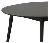 Meza Round Dining Table Ø135, Graphite/Ben Ash