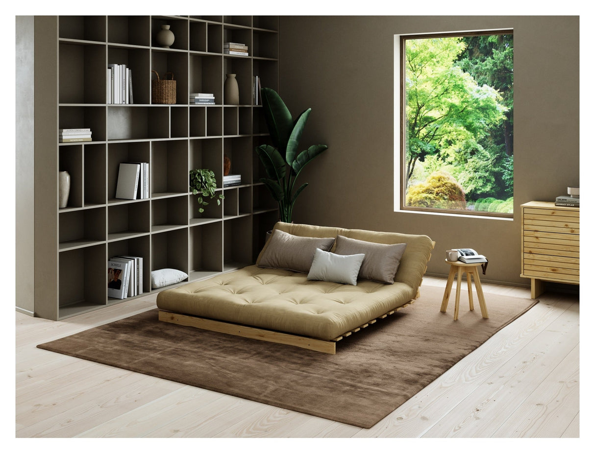 Rötter 160 bäddsoffa, tall/vete beige,