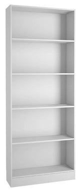 Basic Bookcase - White H: 203 B: 79