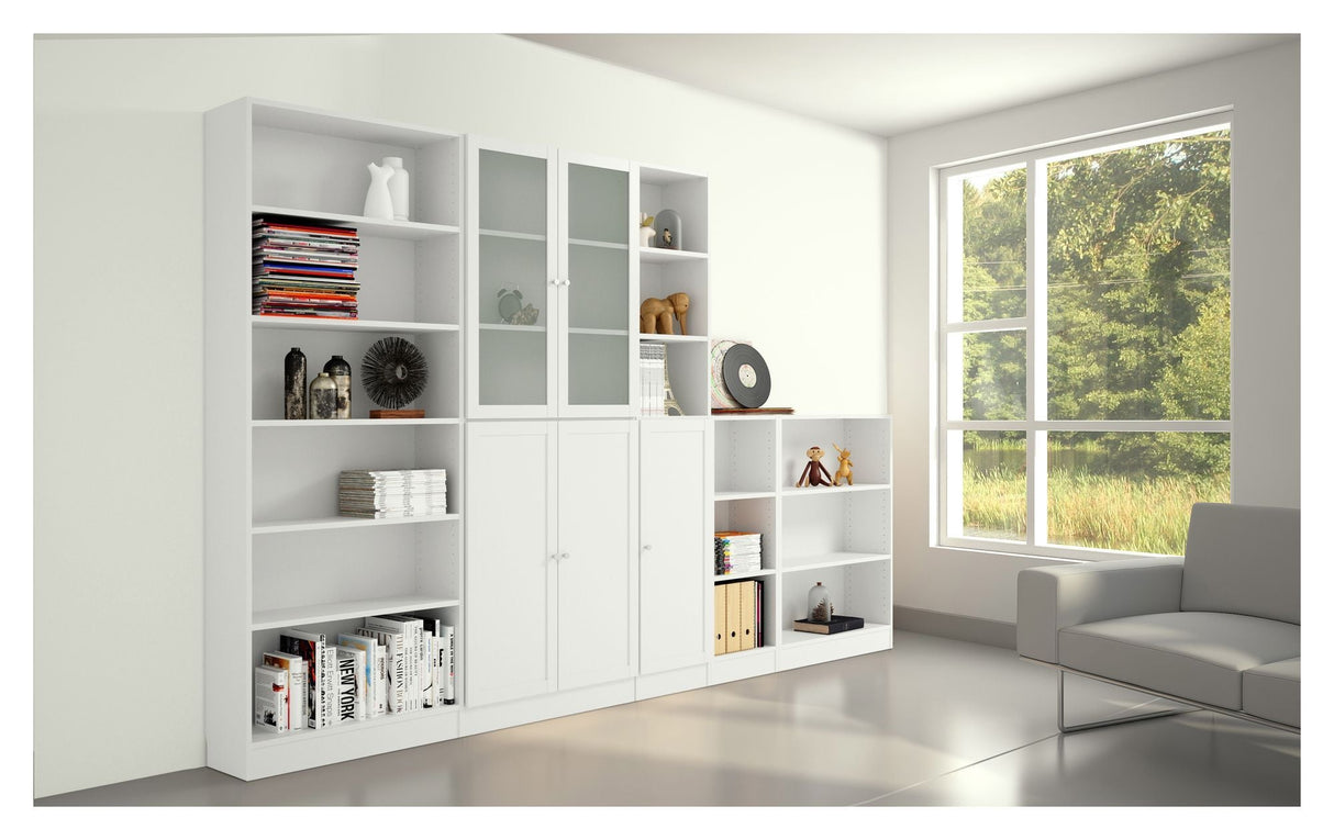 Basic Bookcase - White H: 203 B: 79