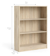 Basic Bookhelf - Light Wood H: 108 B: 79