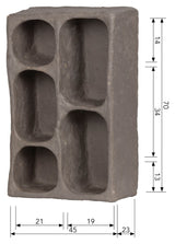 Clay Wall Shelf 70x45, grå