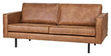 Rodeo 2,5-sits soffa i Eco Leather, Cognac