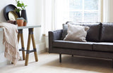 Rodeo 3-sits soffa i Eco-Leather-svart