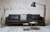 Rodeo 3-sits soffa i Eco-Leather-svart