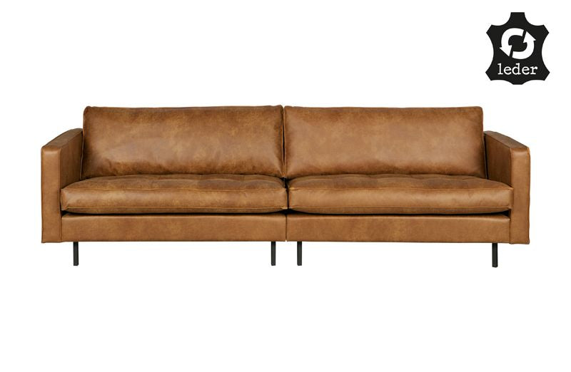 Rodeo Classic 3-sits soffa i Cognac Eco-Leather