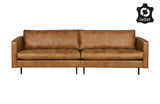 Rodeo Classic 3-sits soffa i Cognac Eco-Leather