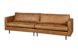 Rodeo Classic 3-sits soffa i Cognac Eco-Leather