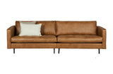 Rodeo Classic 3-sits soffa i Cognac Eco-Leather