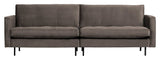 Rodeo Classic 3-Pers. Soffa, taupe velor