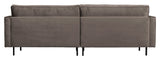 Rodeo Classic 3-Pers. Soffa, taupe velor