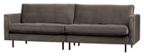 Rodeo Classic 3-Pers. Soffa, taupe velor