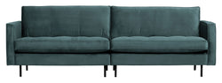 Rodeo Classic 3-Pers. Soffa, teal velor