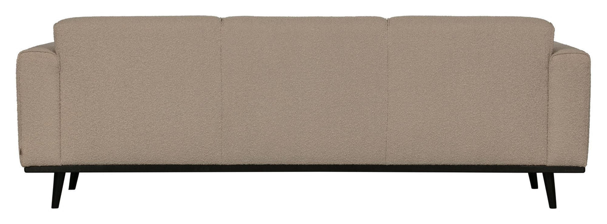 Uttalande 3-Pers. Soffa, beige bouclé