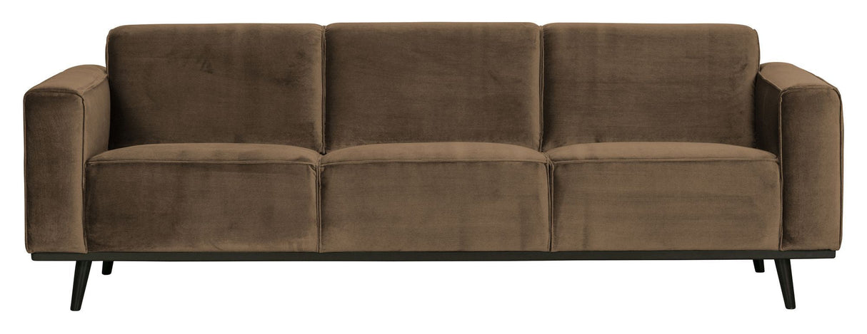 Uttalande 3-Pers. Soffa, taupe velor