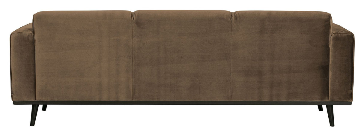 Uttalande 3-Pers. Soffa, taupe velor