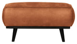 Uttalande Pouf, Cognac Eco-Leather