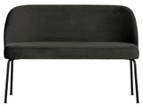 Vogue Sofa Bench - Black Velvet