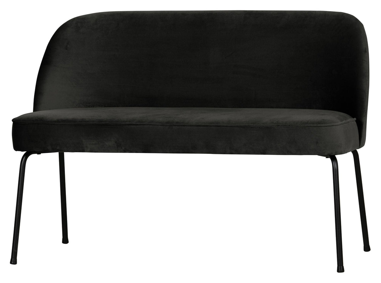 Vogue Sofa Bench - Black Velvet