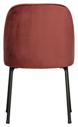 Vogue Dining Chair - Chestnut Velor