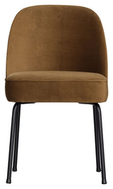 Vogue Dining Chair - Honey Yellow Velvet