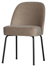 Vogue Dining Chair, Khaki Velvet