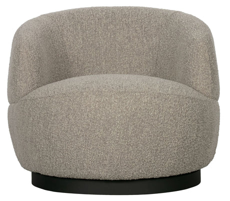 Ylle lounge stol med rotation - beige