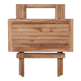 Bilbao vikta tabell 50x50, teak