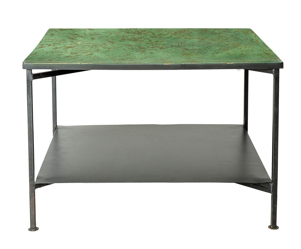 Bloomingville Bene Coffee Table 60x60, grönt/svart