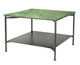 Bloomingville Bene Coffee Table 60x60, grönt/svart