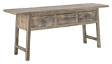 Bloomingville Camden Console Table, Nature, Reclaimed Pine Wood