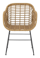 Bloomingville Collin Lounge Chair, Nature, Polyrattan