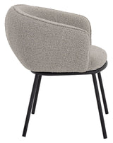 Bloomingville Cortone Dining Chair Fabric, Grey