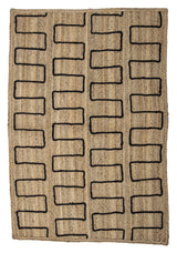 Bloomingville dell matta brun, jute