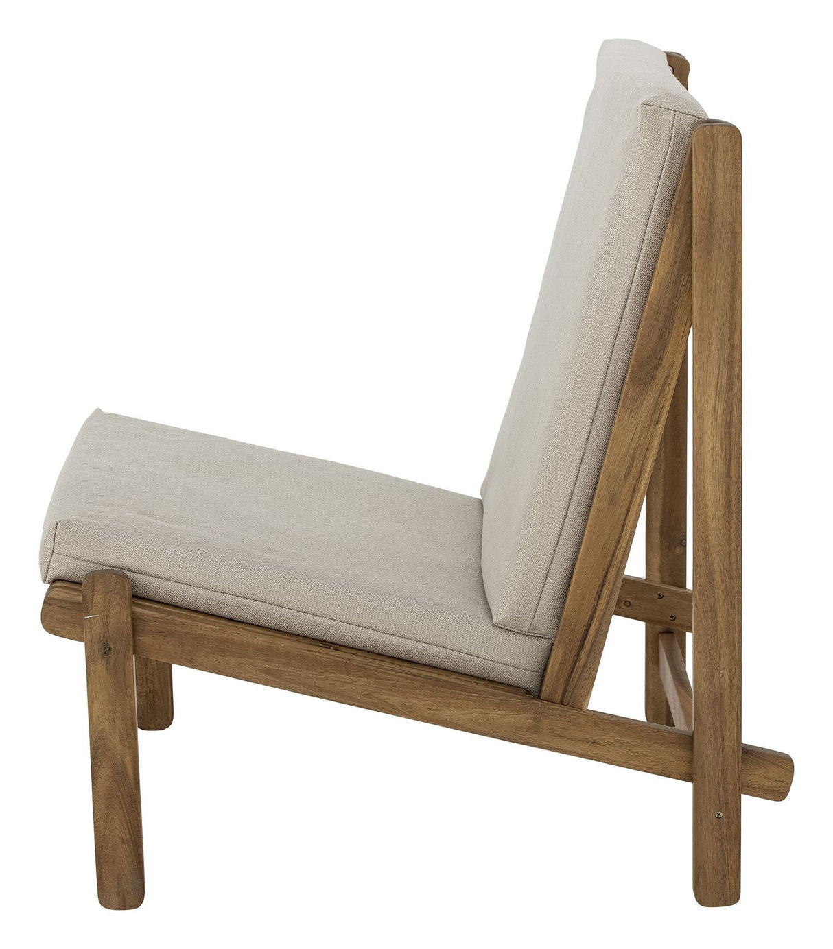 Bloomingville Gani Lounge Chair, Nature, Acacia