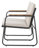 Bloomingville Hampton 2-sits soffa, svart, metall