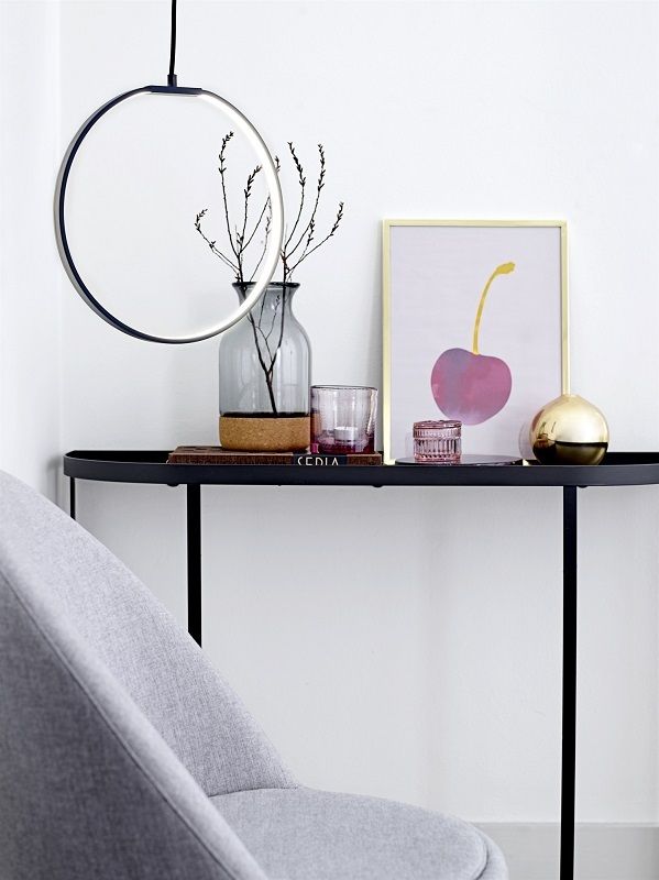 Bloomingville Harper Console Table, svart