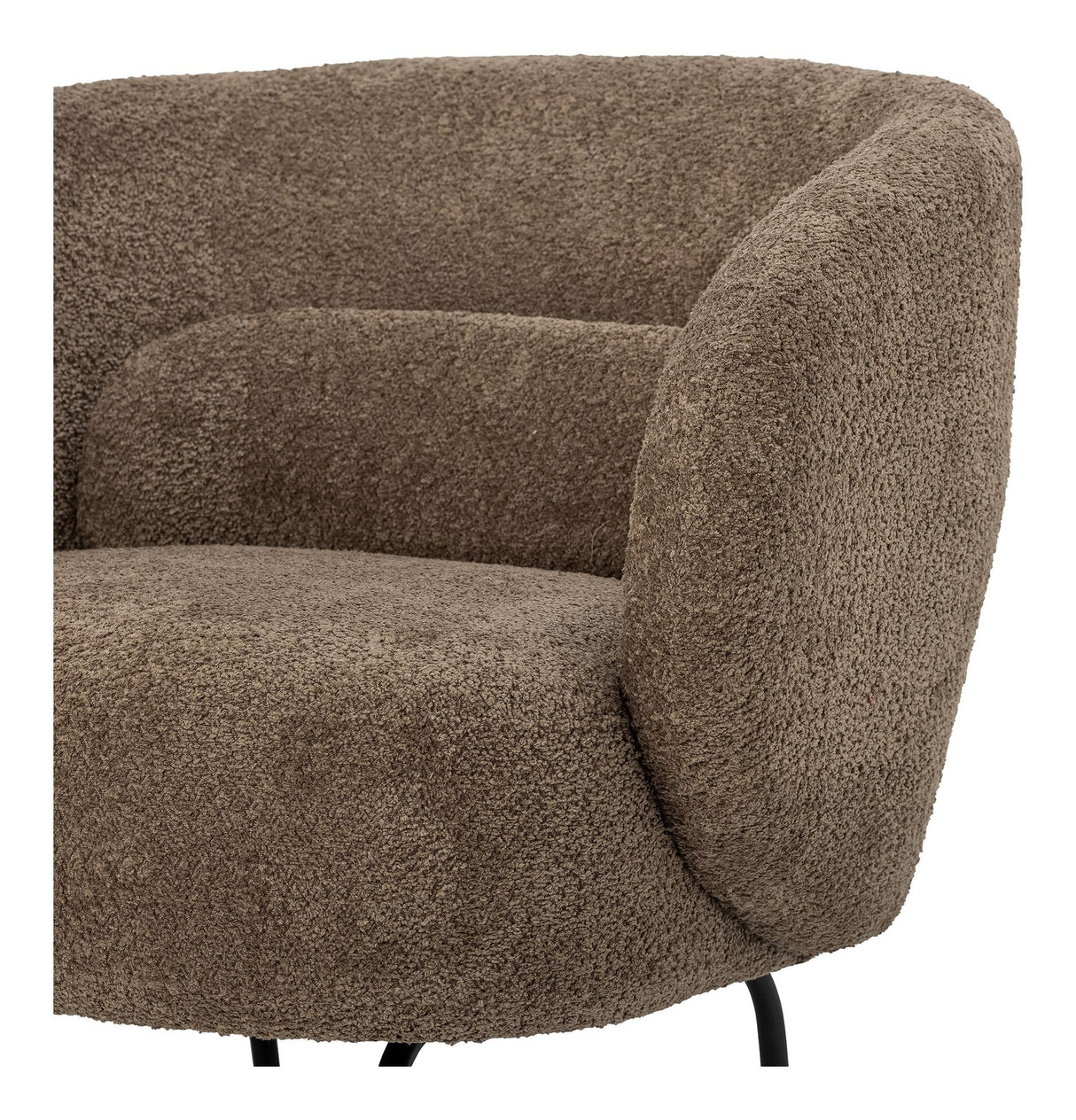 Bloomingville Harry Lounge Chair Brown Polyester