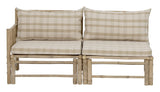 Bloomingville Corfu Module Lounge Bed Left Corner, Bamboo